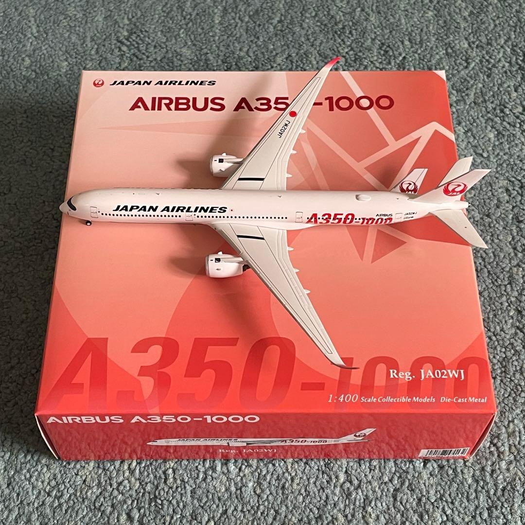 JAL A350-1000 日本航空 エアバス JA02WJ 1:400 NG - メルカリ