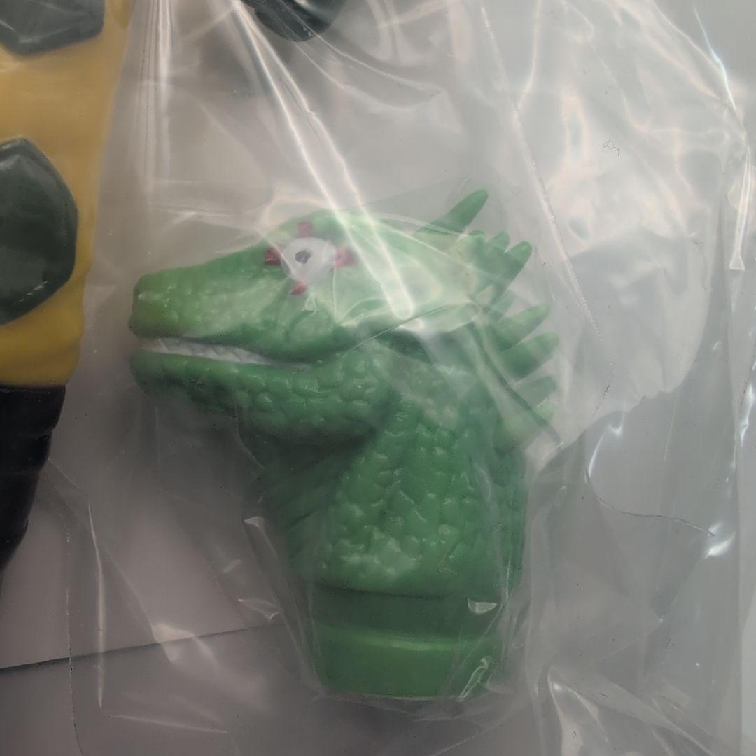 マックストイ ソフビ ドロヘドロ 3点セット カイマン 心 ギョーザ男(エビ)