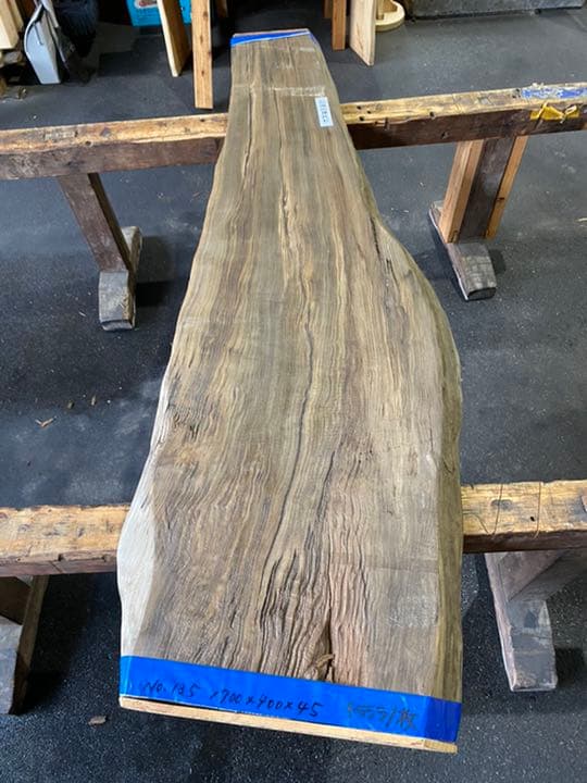 [即購入OK] 鳥海山神代杉　耳付き一枚板　新品未使用　DIY素材　無垢材　土埋