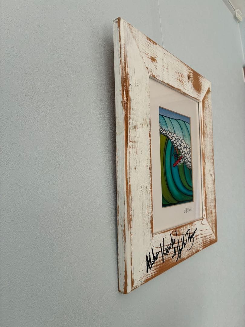 ヘザーブラウン DOUBLE OVERHEAD フレーム付 直筆サイン入 - メルカリ