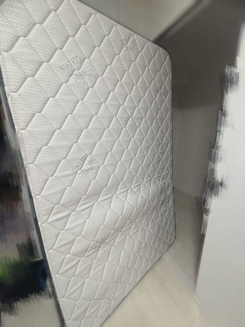 GOKUMIN ポケットコイルマットレス セミダブル ホワイト