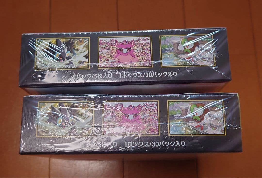 ポケモンカードゲーム ムニキスゼロ　2BOX シュリンク付未開封
