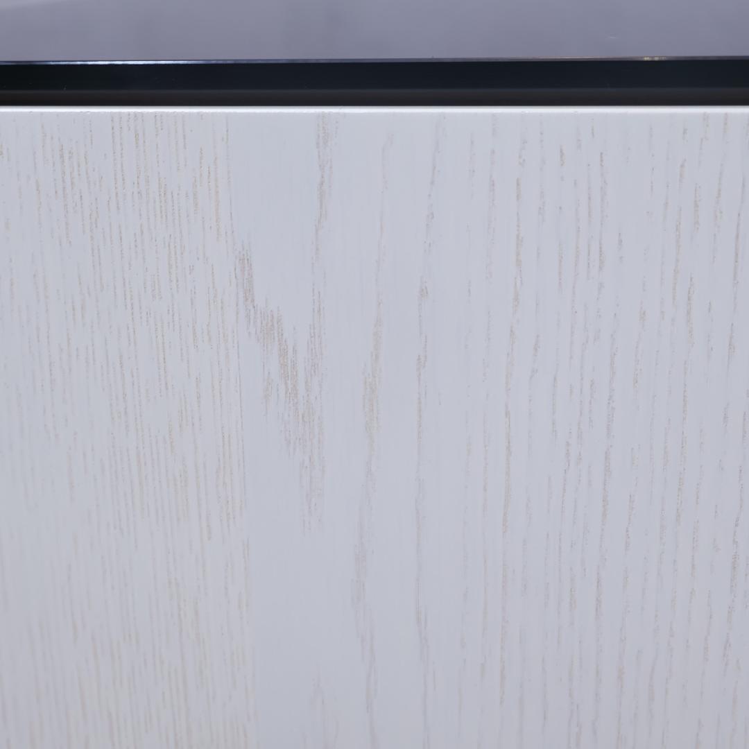 Meuble モーブル オークホワイト リビングテーブル 引き出し収納 テーブル