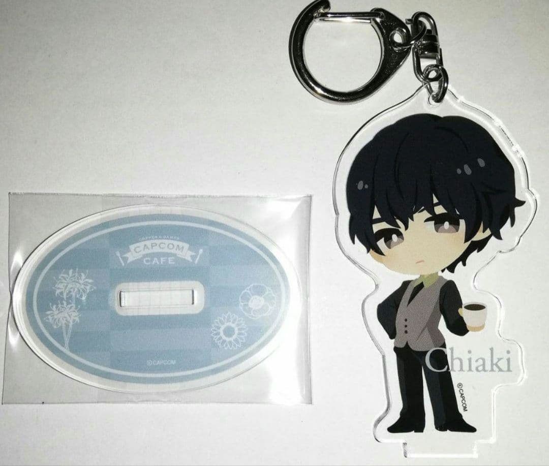 囚われのパルマ チアキ アクリルスタンドキーホルダー カプコンカフェ 4周年