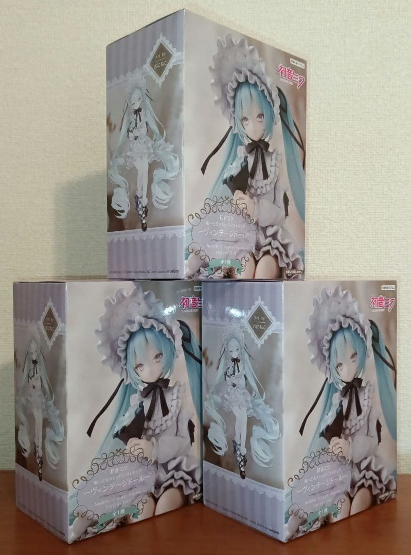 初音ミクぬーどるストッパー フィギュア ヴィンテージドール 3体セット