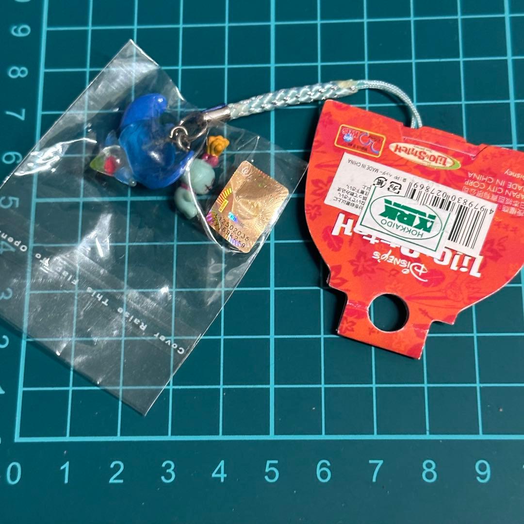 ご当地　北海道　スティッチ　スクランプ　クリオネ　ストラップ　根付　平成レトロ