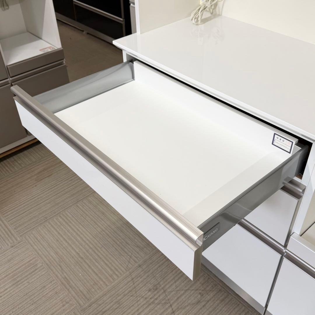 定価30万 綾野製作所 140cm幅キッチンボード アネックス