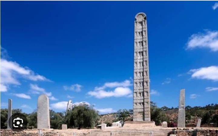 アクスム、エチオピアの　オブリスク (Aksum Ethiopia)