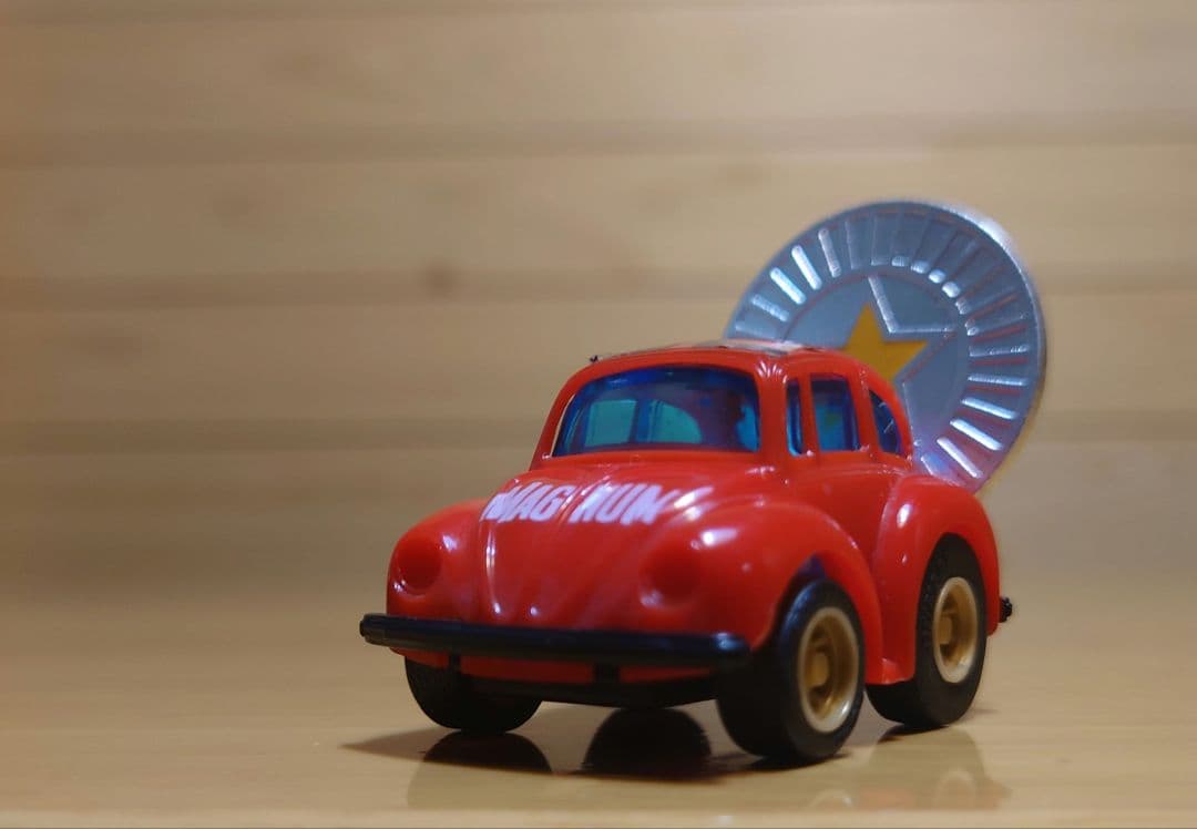 チョロQタカラ ゼロヨンQ太マグナム号(屋根シール付)＆特製コイン中古