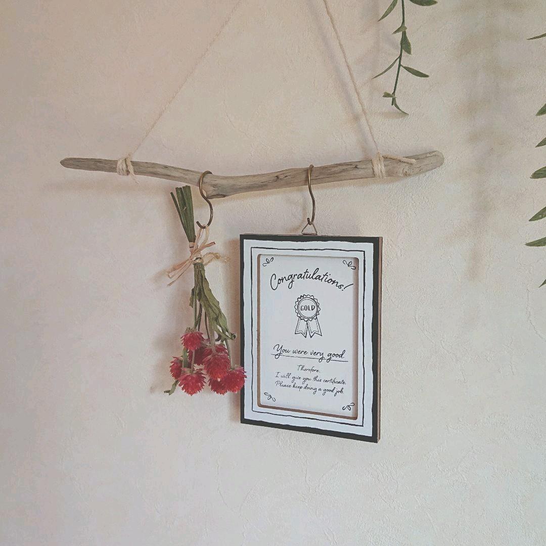 流木インテリアハンガーno.51