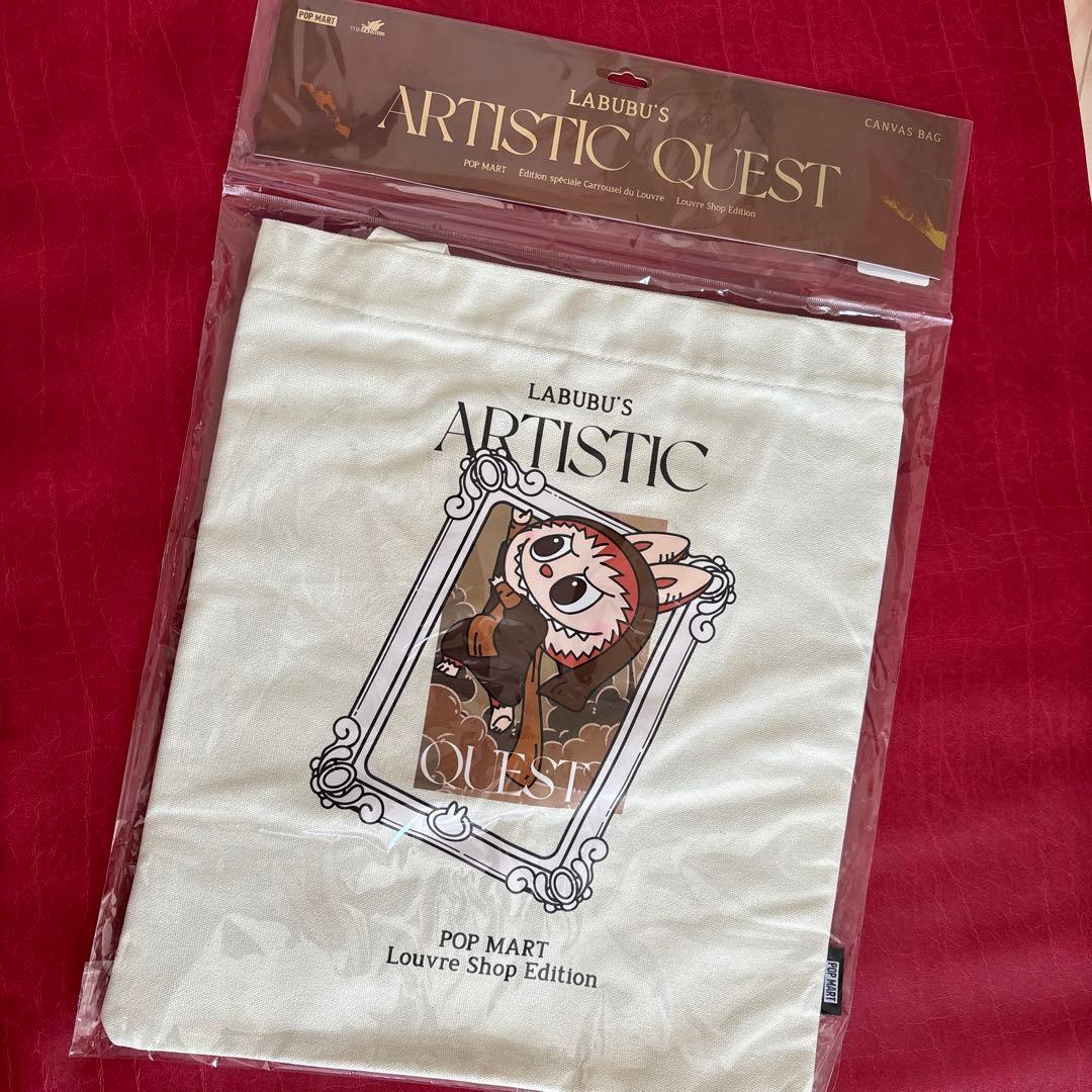 LABUBU'S ラブブ♪フランス パリ ルーブル美術館 限定 トートバッグ