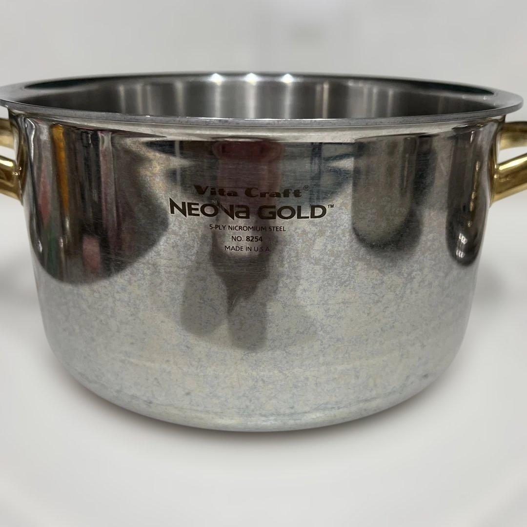 VitaCraft ネオバゴールド 鍋 2点セット※IH不可
