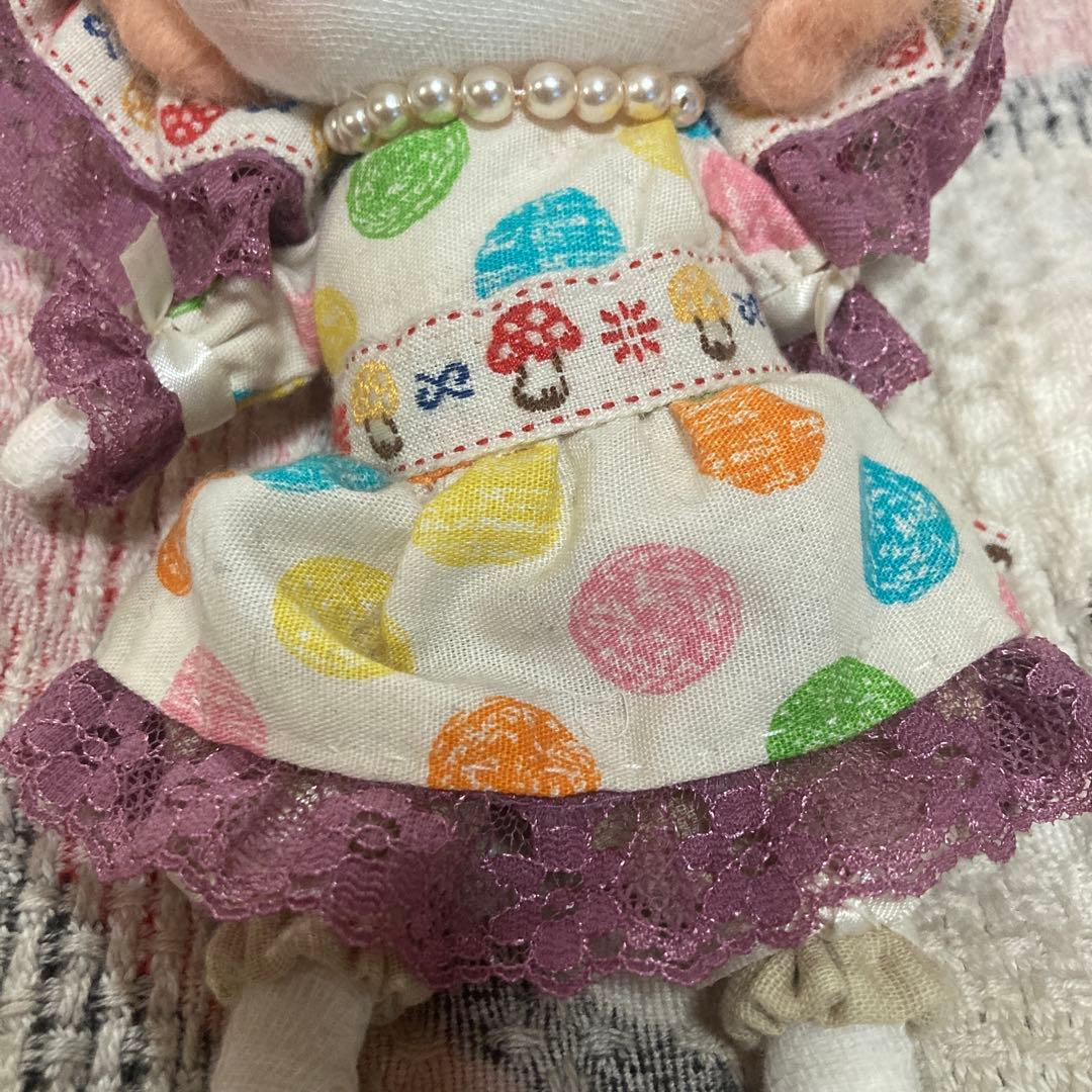 創作人形作家　SeriYA Dolls GALLERY 布　人形3体　文化人形風