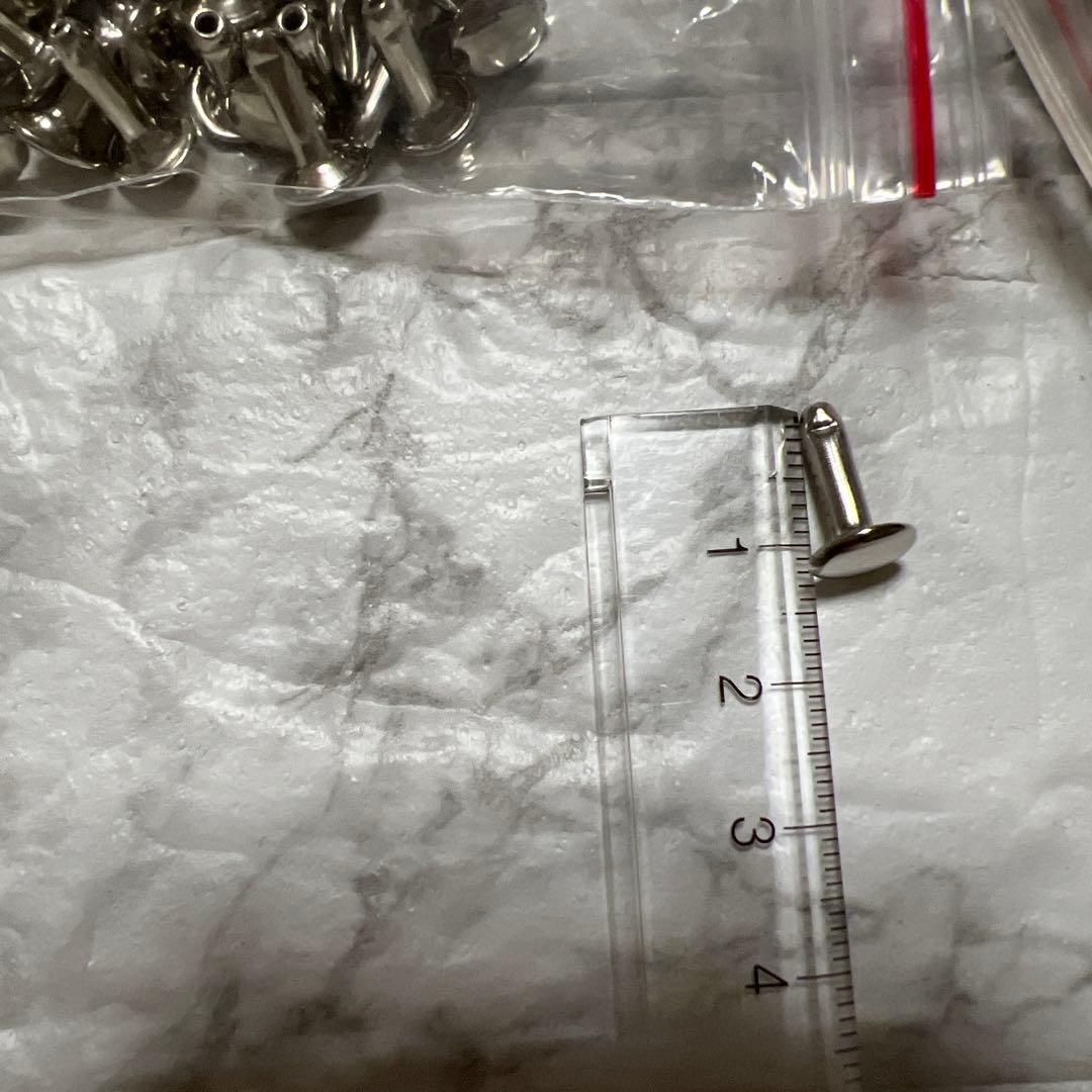 金属スナップボタン 200個セットレザーリベット12 x 8mm レザークラフト