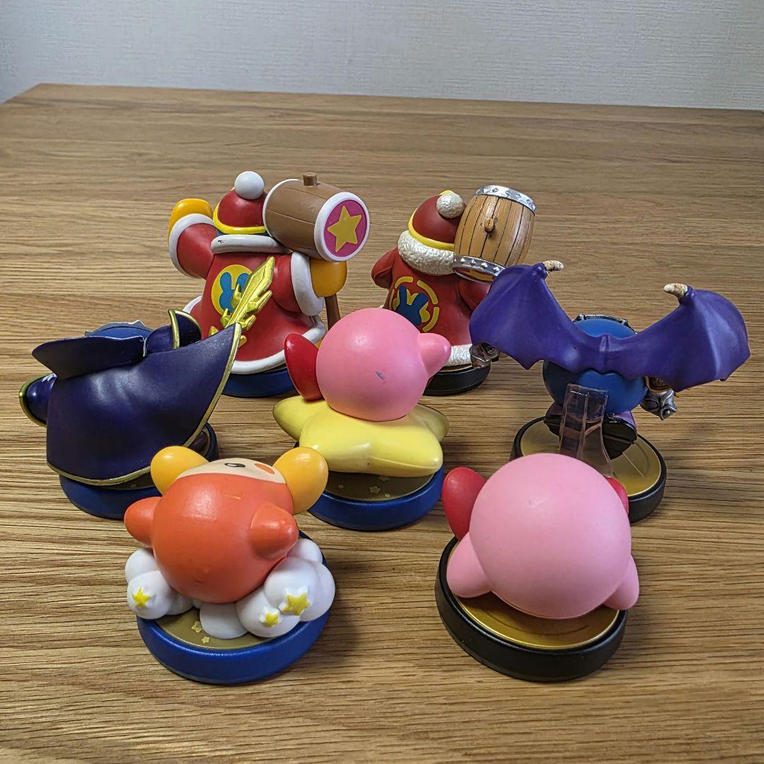 星のカービィ amiibo アミーボ 7体セット - メルカリ