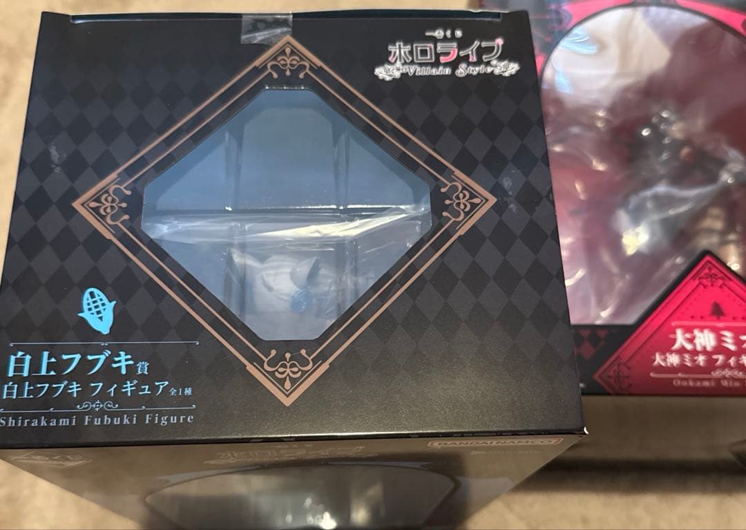 一番くじ ホロライブ ～Villain Style～ 白上フブキ賞　大神ミオ賞