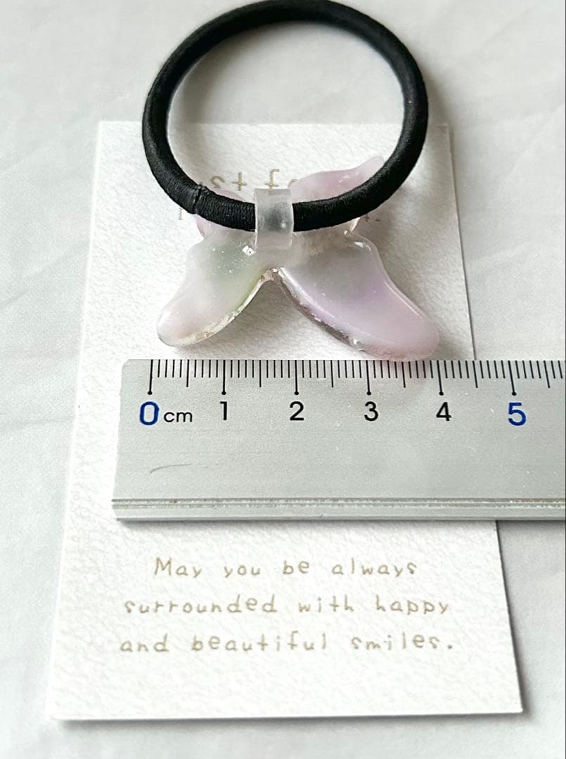 レジン＊蝶々 εïз フラワー ヘアゴム✧˚₊‧ꕥ - メルカリ