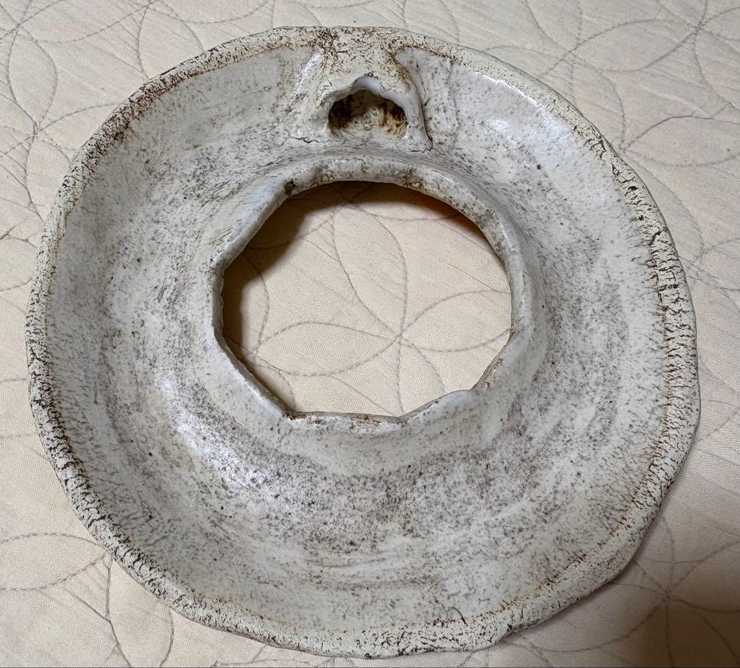 ★別注★レア★壁掛け★新品★本田あつみ ワイルドフラワー プレート 花柄 陶器