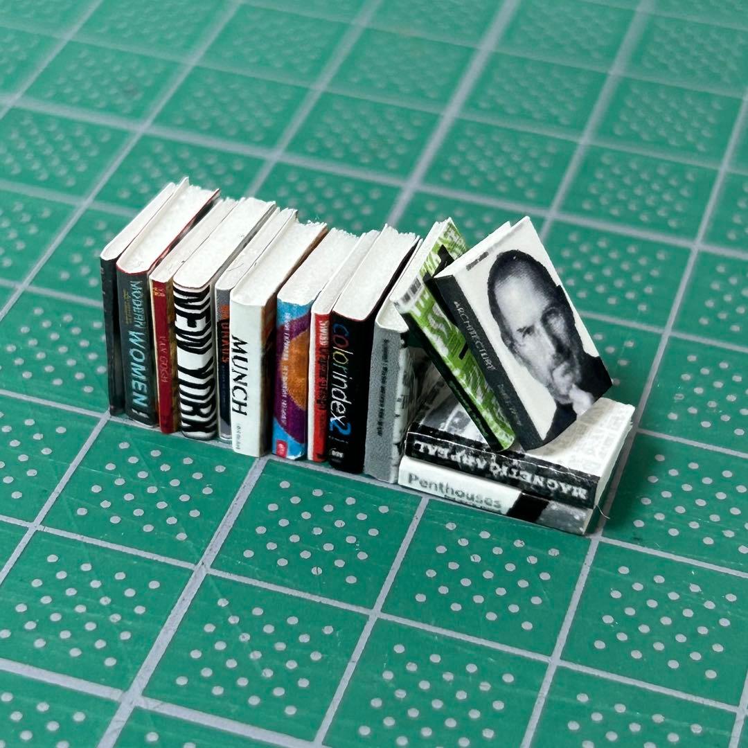 【600個】ランダム、模型用添景【本/雑誌】 1:30模型　建築模型