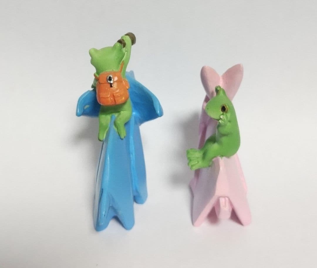 カエルのコポー　折り紙　コンプ　４体セットで　　コポー　置物　匿名配送