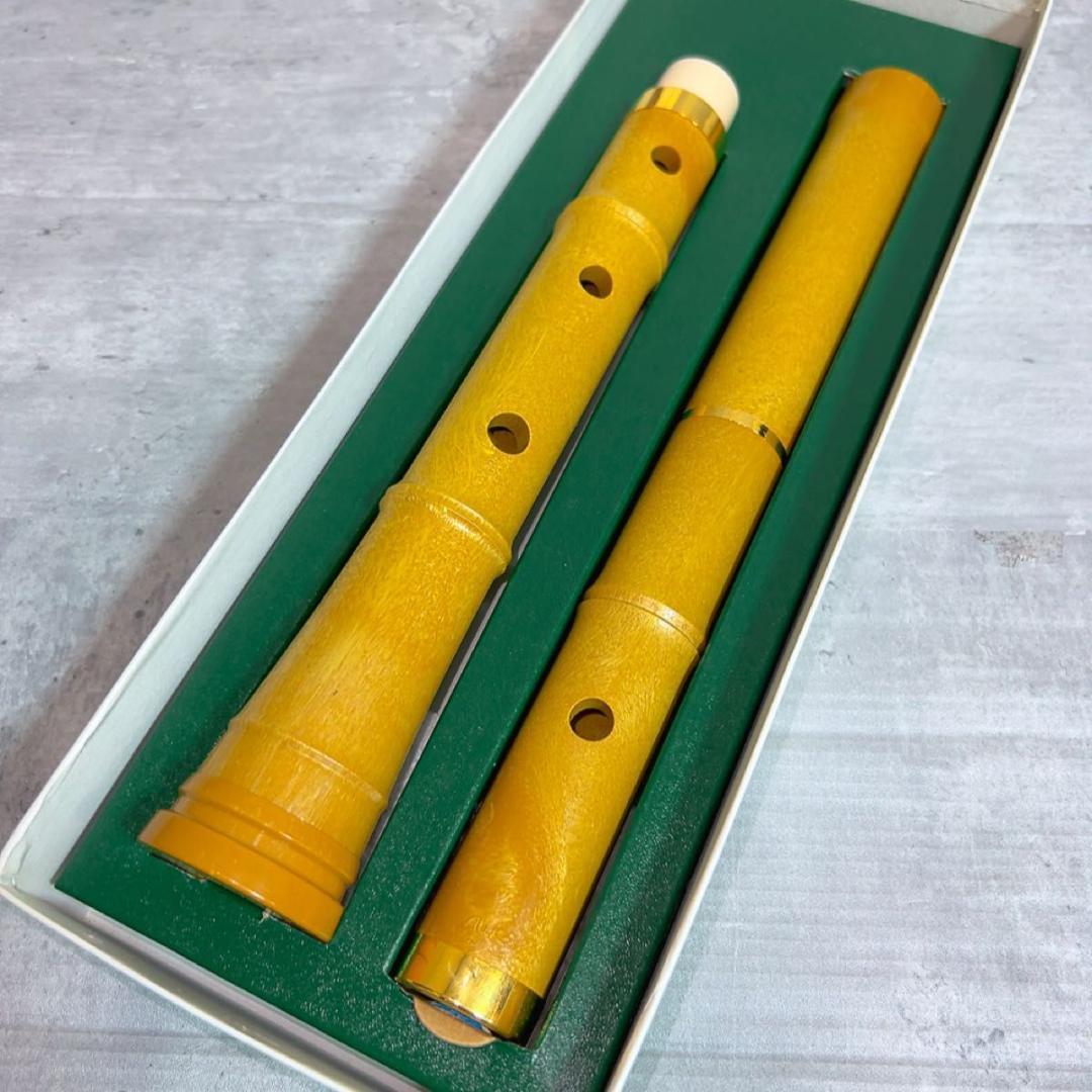 未使用品！平成尺八 珠山 トヤマ楽器製造 付属品多数！