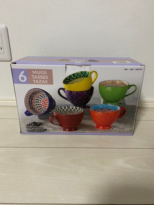コストコ Signature Housewares マグカップ 6ピースセット - メルカリ