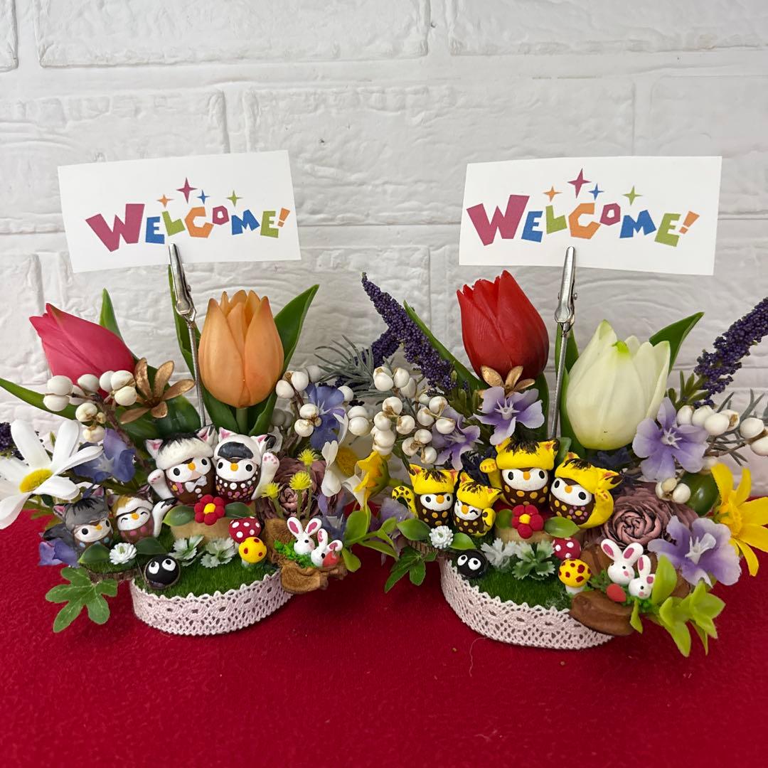 どんぐりアート♡メモスタンドオブジェ5点♡