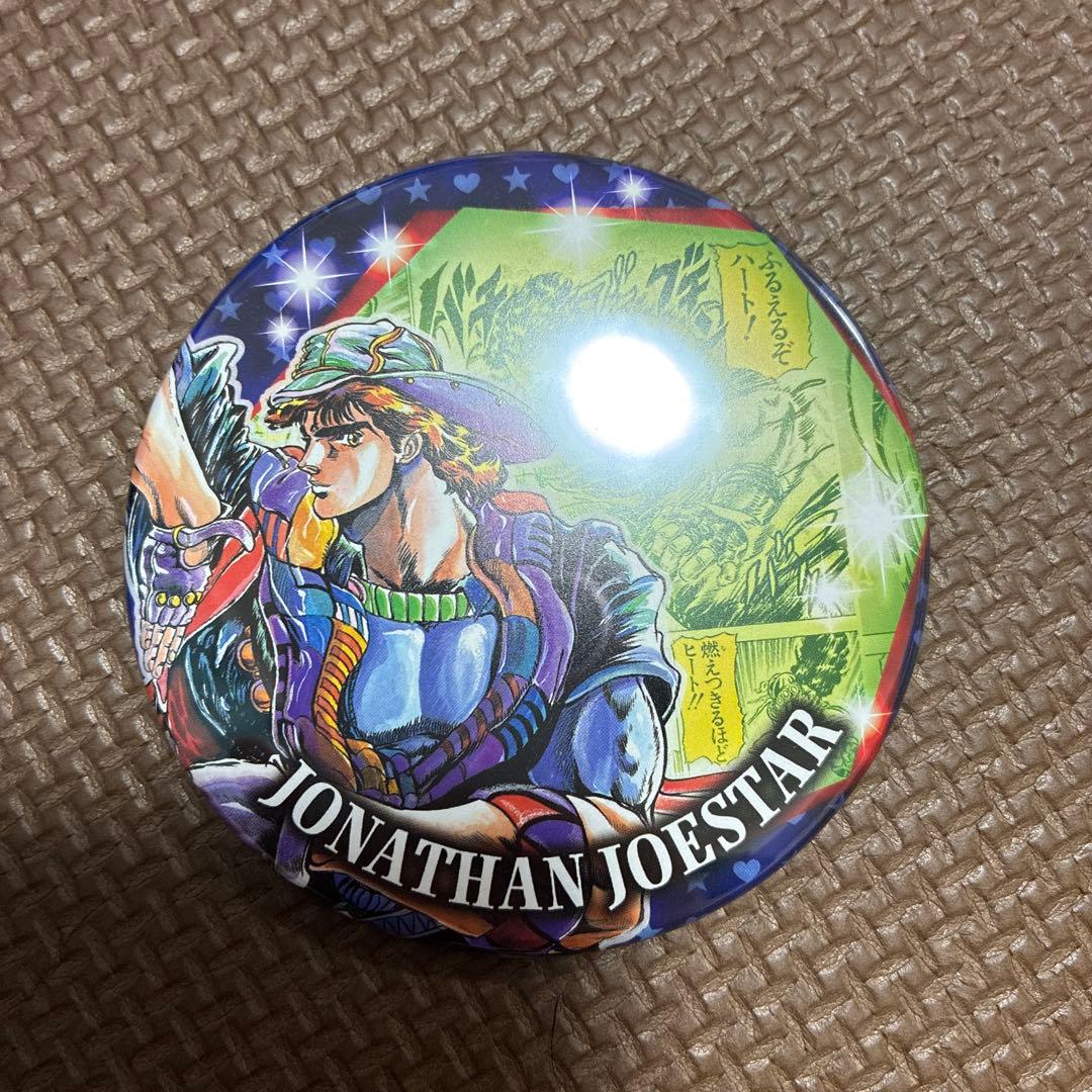 ジョジョの奇妙な冒険 荒木飛呂彦原画展 缶バッジ ジョナサン・ジョー