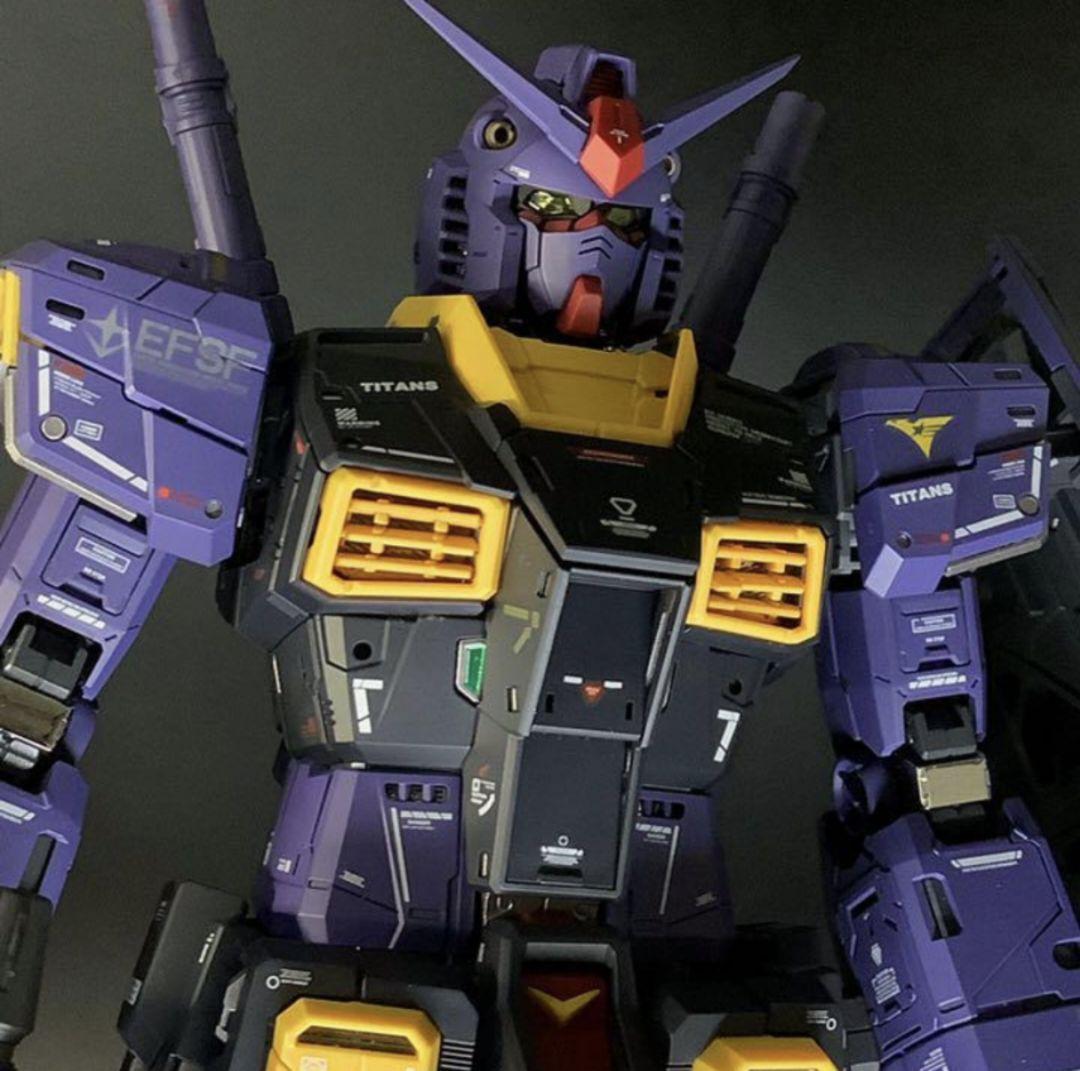 PG UNLEASHED RX-78-2 ガンダム ティターンズ 仕様 完成品