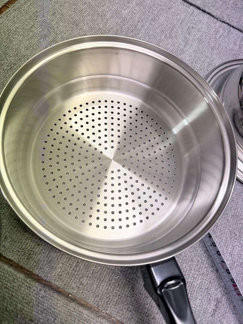 インコア　inkorフライパン小　スチーマー　キャセロール　セット