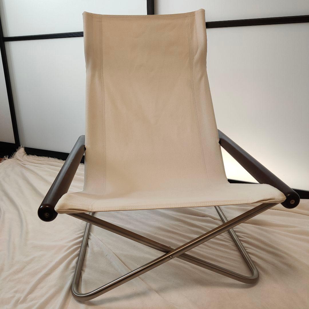 極美品✨【Nychair X】ニーチェアX ダークブラウン／ホワイト 説明書付き