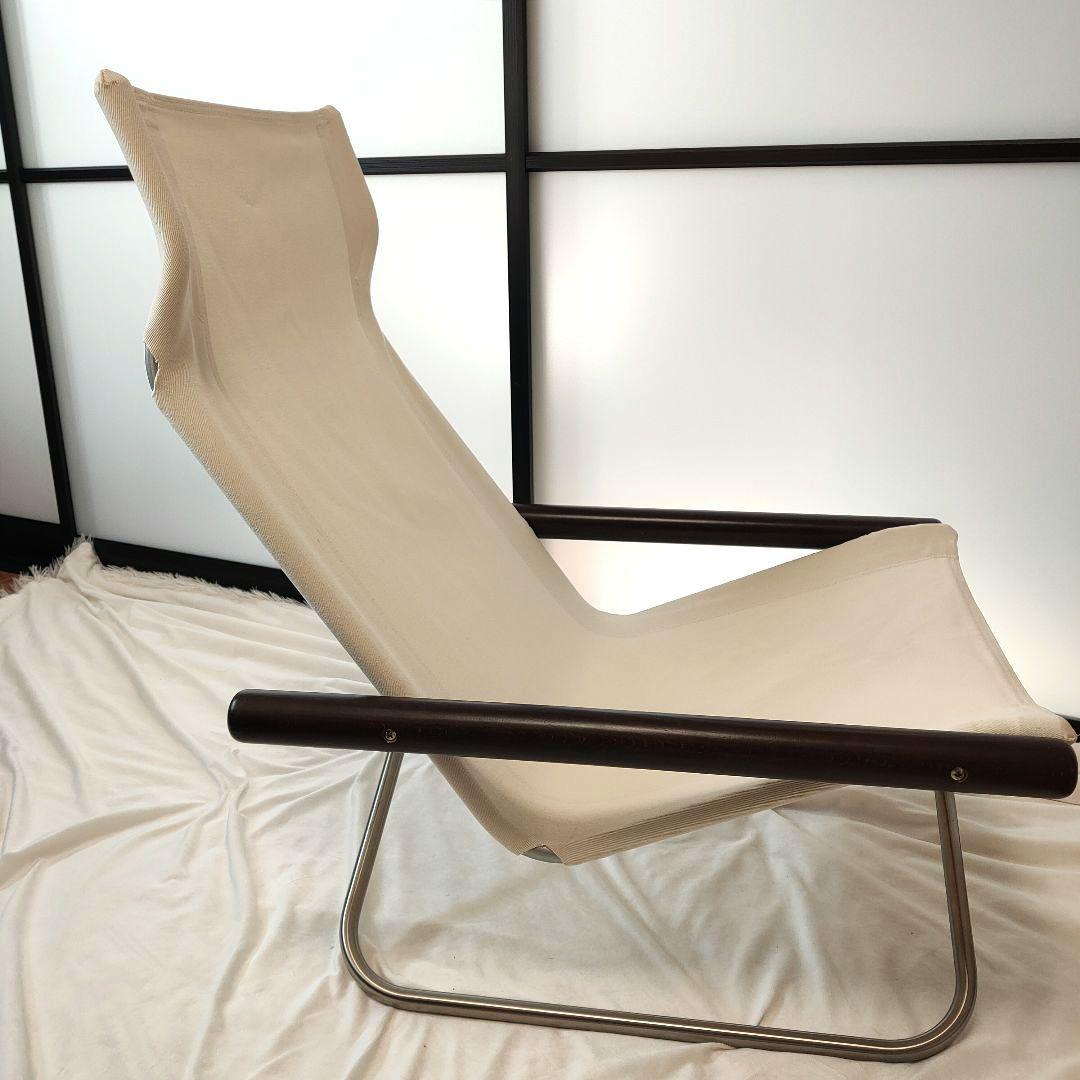 極美品✨【Nychair X】ニーチェアX ダークブラウン／ホワイト 説明書付き