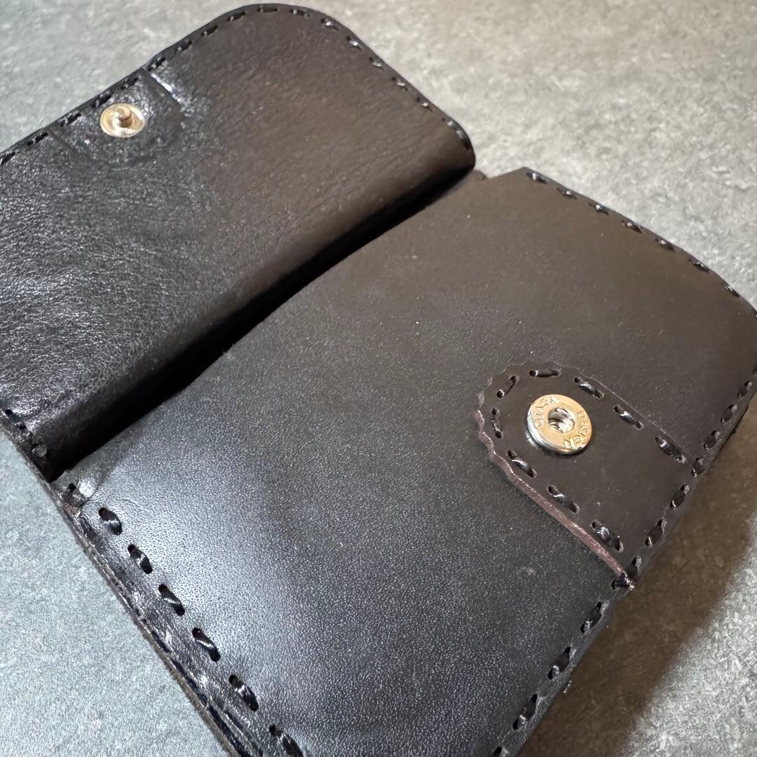 GBL となりのトトロ×おじゃがデザイン ショートウォレット まっくろ