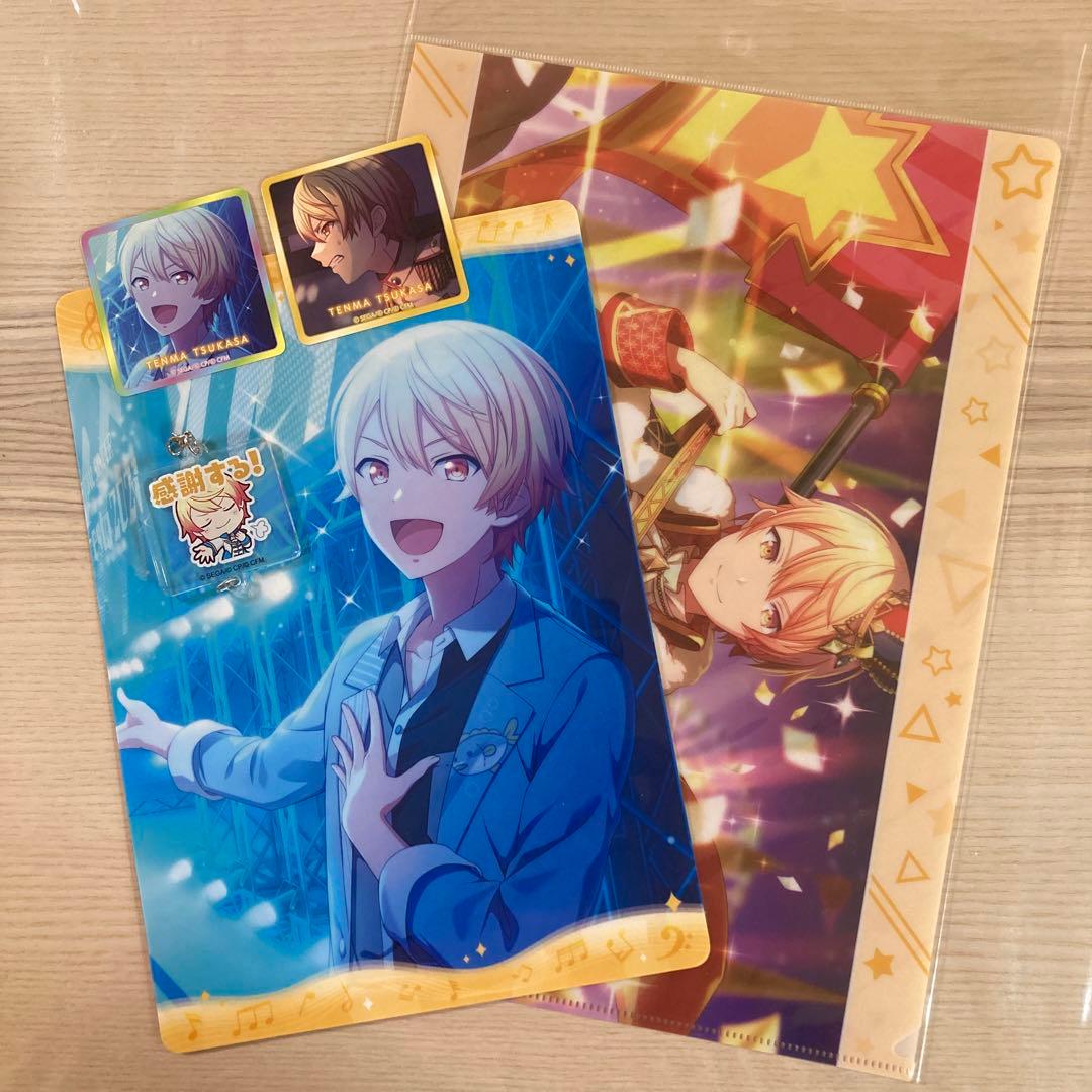 プロセカ 天馬司 クリアファイル、下敷き、アクリルチャーム