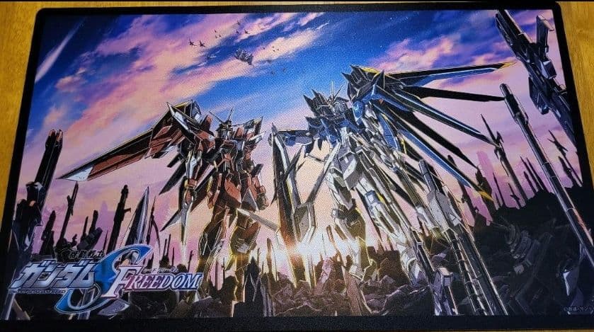 絶版　新品未開封　ガンダムSEED FREEDOM ラバーマット プレイマット