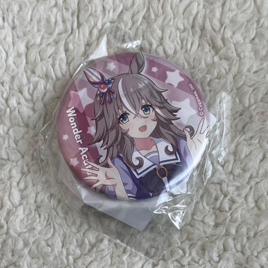 ウマ娘 制服 ワンダアキュート 公式缶バッジ - メルカリ