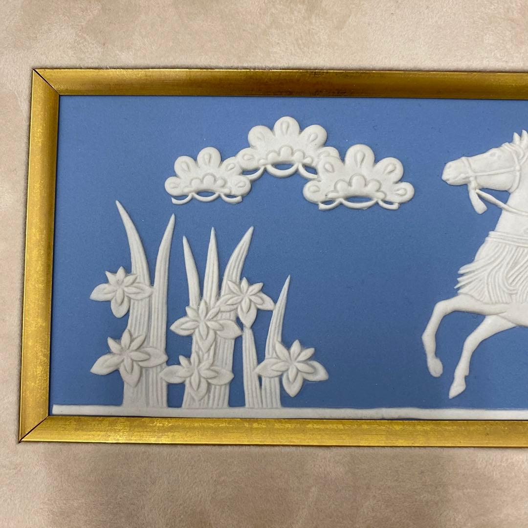 【美品】 リトルサムライ　プラーク　木製フレーム　ブルー