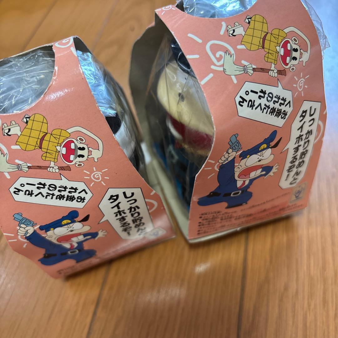 レトロ天才バカボンしゃべる貯金箱　パパ　本官