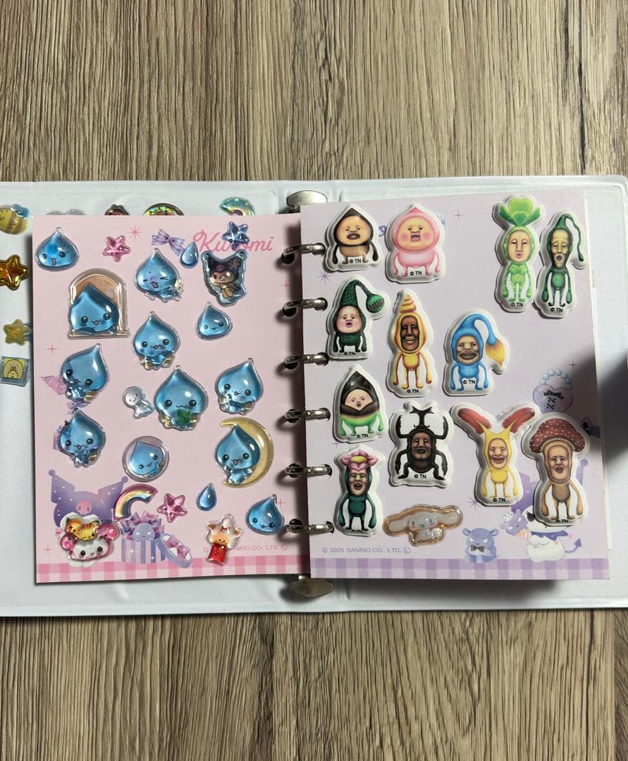 シール帳 クロミ シール付き