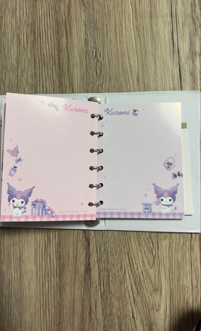 シール帳 クロミ シール付き