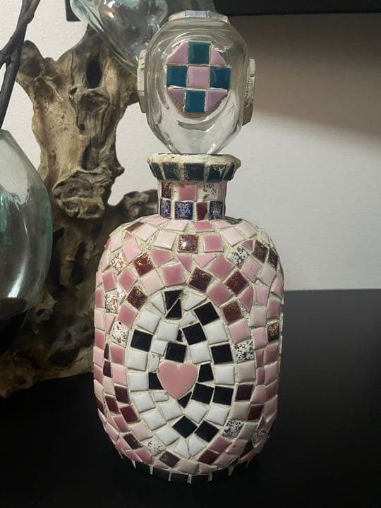 ビンテージ　タイル　デキャンタ