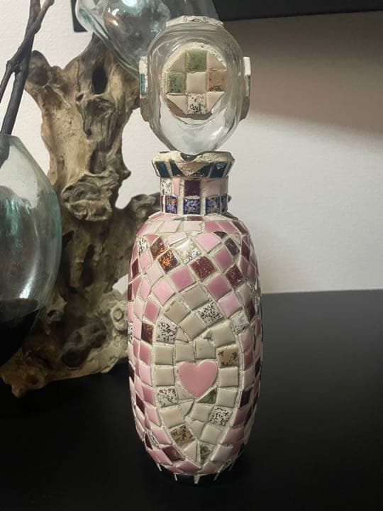 ビンテージ　タイル　デキャンタ