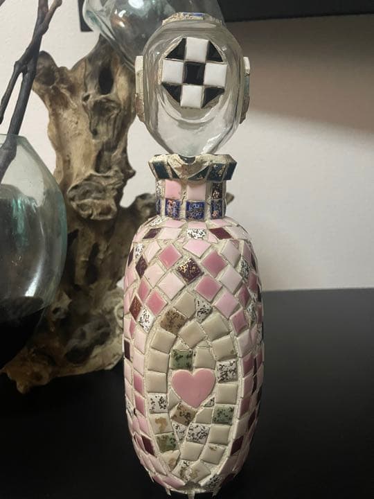 ビンテージ　タイル　デキャンタ