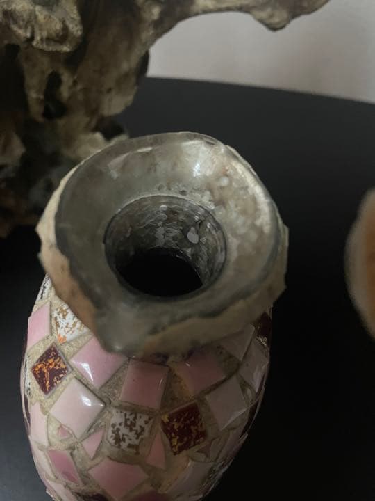 ビンテージ　タイル　デキャンタ