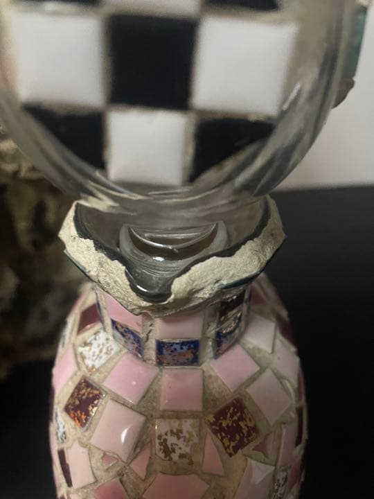 ビンテージ　タイル　デキャンタ