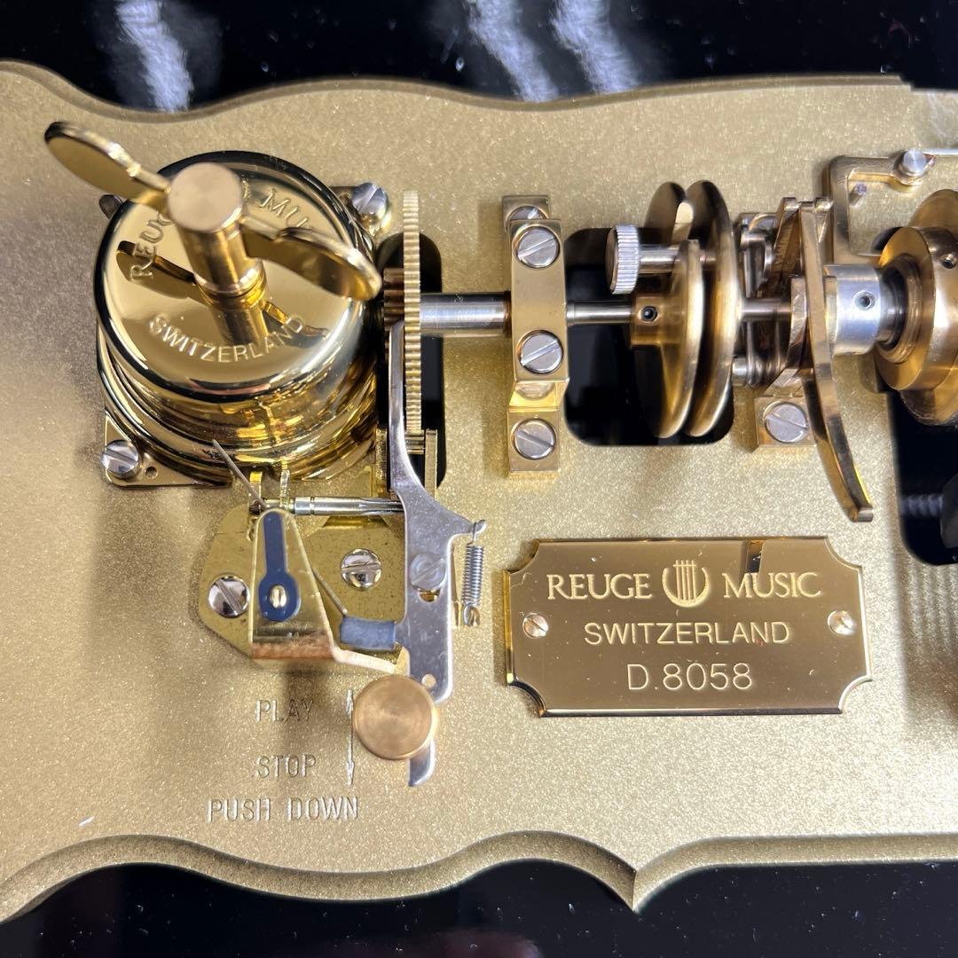 リュージュシリンダー式オルゴール　72弁15曲　東Y8-0105☆2F