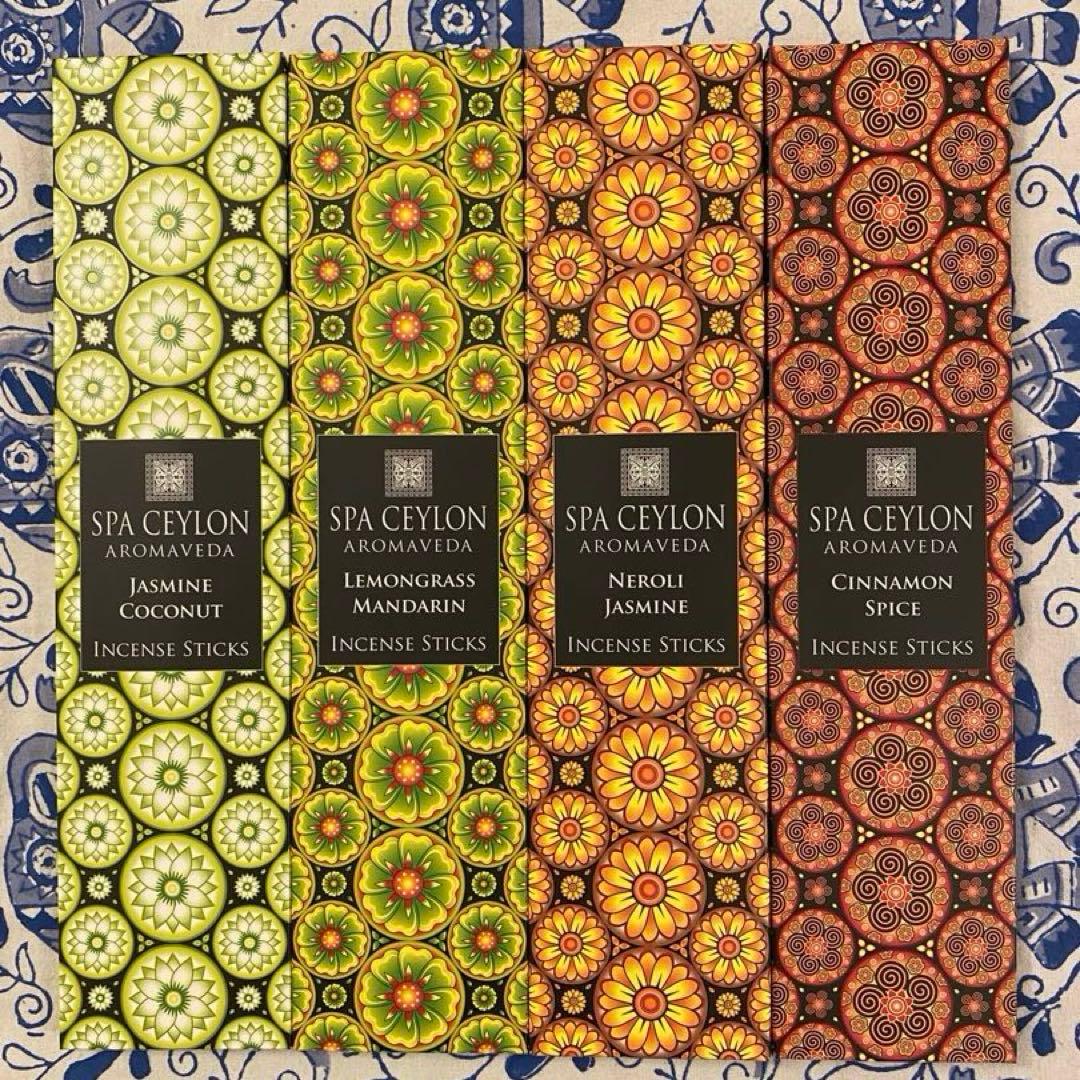 値下げ‼️日本未発売　SPA CEYLON お香　4種類セット