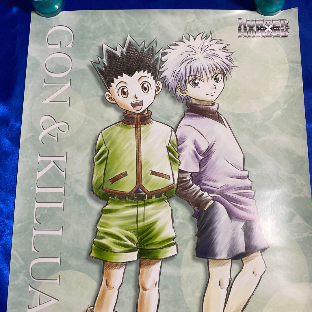HUNTER×HUNTER ゴン&キルア B2ポスター 冨樫義博 - メルカリ