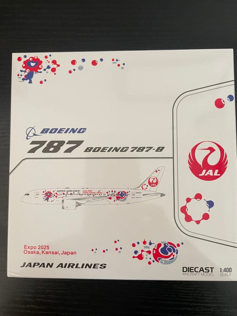 日本航空ミャクミャクJET ボーイング 787-8 1:400 - メルカリ