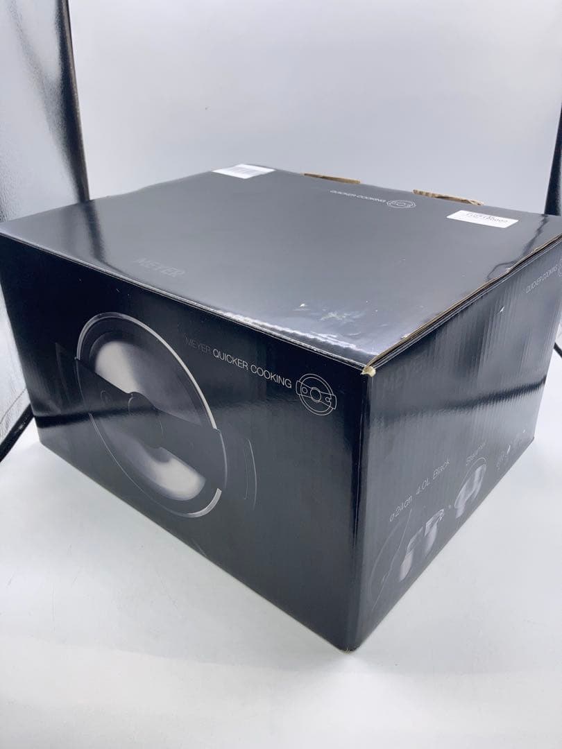 ほぼ新品 マイヤー 圧力鍋 クイッカークッキング 24cm 4L ブラック